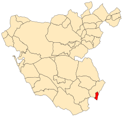 Mapa de La Línea de la Concepción (Cádiz)